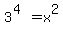 3%5E%284%29=x%5E2