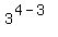 3%5E%284-3%29