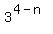 3%5E%284-n%29