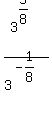 3%5E%285%2F8%29%2F3%5E%28-1%2F8%29
