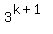 3%5E%28k%2B1%29