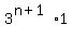 3%5E%28n%2B1%29+%2A+1