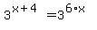 3%5E%28x%2B4%29+=+3%5E%286%2Ax%29