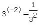 3%5E-2+=+1%2F3%5E2+