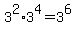 3%5E2%2A3%5E4=3%5E6+