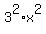 3%5E2%2Ax%5E2