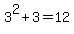 3%5E2%2B3=12