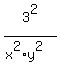 3%5E2%2F%28x%5E2%2Ay%5E2%29
