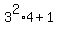 3%5E2+%2A4+%2B+1