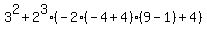 3%5E2+%2B+2%5E3%28-2%28-4%2B4%29%289-1%29%2B4%29