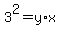 3%5E2+=+y%2Ax