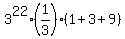 3%5E22%2A%281%2F3%29%2A%281%2B3%2B9%29