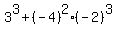 3%5E3%2B%28-4%29%5E2%28-2%29%5E3
