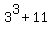 3%5E3%2B11%29