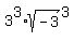 3%5E3+%2A+sqrt%28-3%29%5E3