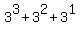 3%5E3+%2B+3%5E2+%2B+3%5E1