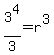 3%5E4%2F3=r%5E3