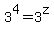 3%5E4=3%5Ez