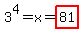 3%5E4+=+x+=+highlight%2881%29