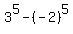 3%5E5-%28-2%29%5E5