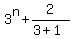 3%5En%2B2%2F%283%2B1%29