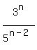 3%5En%2F5%5E%28n-2%29