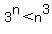 3%5En%3Cn%5E3