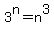 3%5En=n%5E3