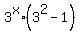 3%5Ex%2A%283%5E2-1%29
