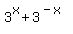 3%5Ex%2B3%5E%28-x%29