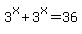 3%5Ex%2B3%5Ex=36+