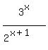 3%5Ex%2F%282%5E%28x%2B1%29%29