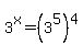 3%5Ex=%283%5E5%29%5E4