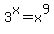 3%5Ex=x%5E9