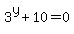 3%5Ey+%2B+10+=+0