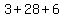 3+%2B+28+%2B+6