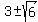 3+%2B-+sqrt%286%29