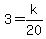 3+=+k%2F20