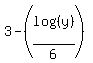 3+-+%28log%28%28y%29%29%2F6%29