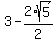3+-+2%2Asqrt%285%29%2F2
