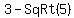 3+-+SqRt%285%29
