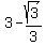 3+-+sqrt%283%29%2F3