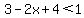 3-2x%2B4%3C1
