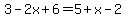 3-2x%2B6=5%2Bx-2