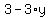 3-3%2Ay%29+=+2+%2B+2%2Ay%29