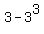 3-3%5E3