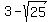 3-sqrt%2825%29
