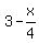 3-x%2F4