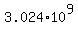 3.024%2A10%5E9