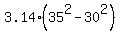 3.14%2A%2835%5E2-30%5E2%29